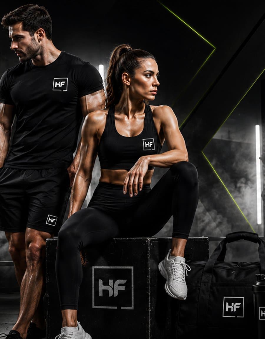 HAVOK Fitness athletes in branded training gear